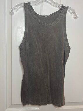 NWOT Cotton Citizen Womens Standard  Tank Top in Vintage Oasis Size L